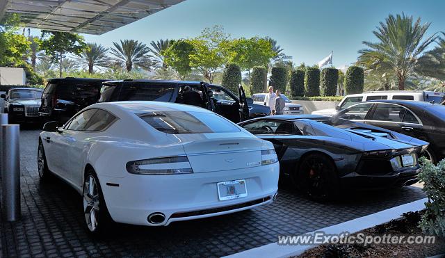 Lamborghini Aventador spotted in Miami, Florida