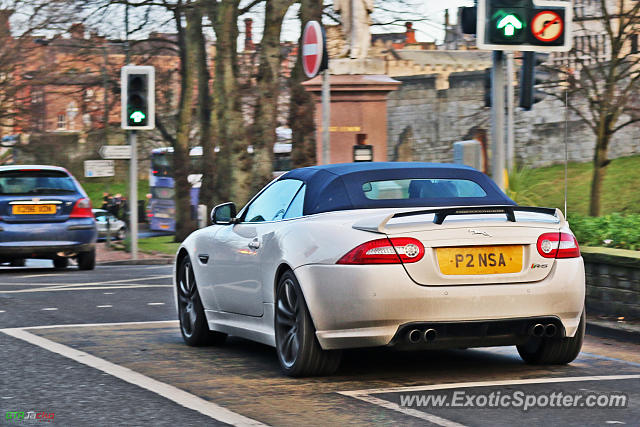Jaguar XKR-S spotted in York, United Kingdom