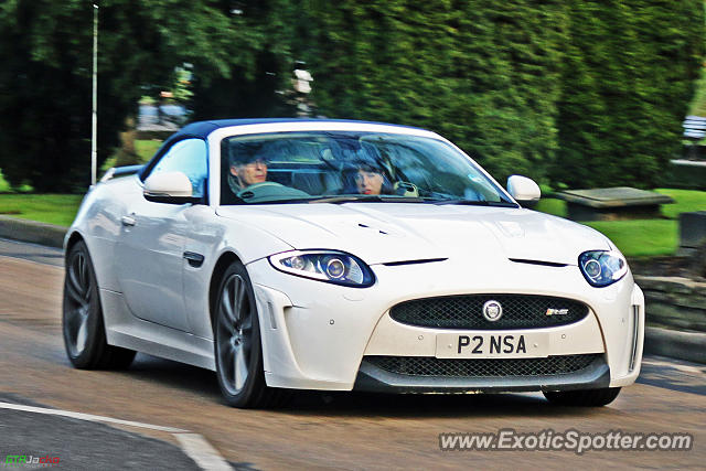 Jaguar XKR-S spotted in York, United Kingdom