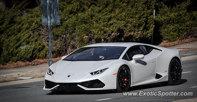 Lamborghini Huracan spotted in Cornelius, North Carolina
