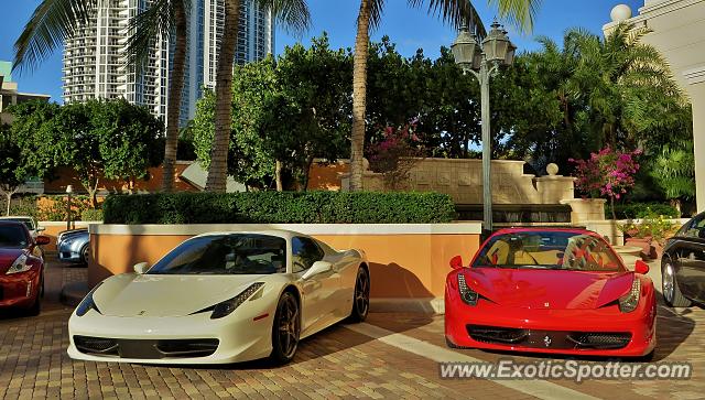 Ferrari 458 Italia spotted in Miami, Florida