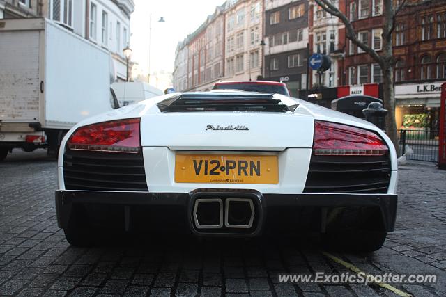Lamborghini Murcielago spotted in London, United Kingdom