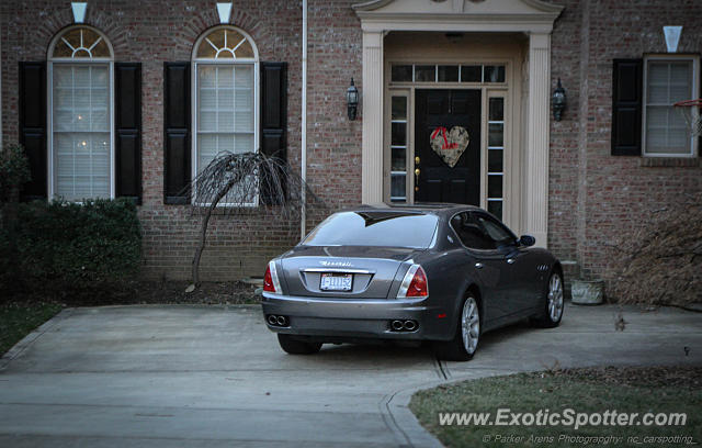 Maserati Quattroporte spotted in Davidson, North Carolina