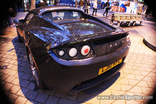 Tesla Roadster spotted in London, United Kingdom