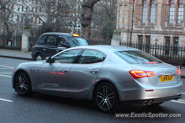 Maserati Ghibli spotted in London, United Kingdom