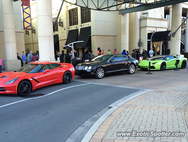 Lamborghini Aventador spotted in Charlotte, North Carolina