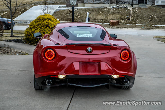 Alfa Romeo 4C spotted in Cincinnati, Ohio