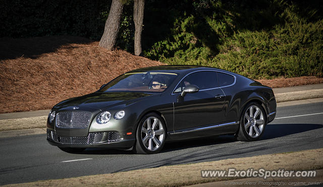 Bentley Continental spotted in Cornelius, North Carolina