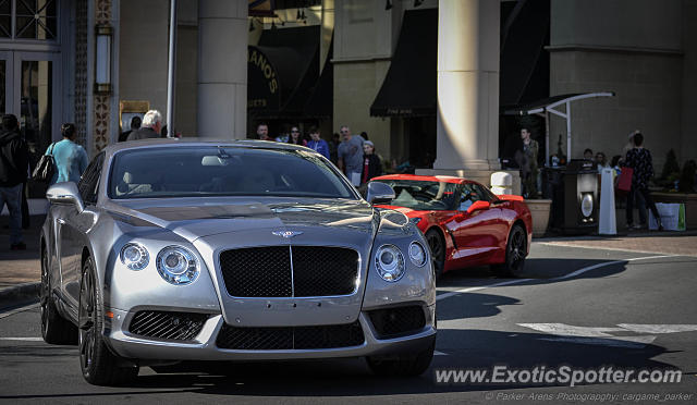 Bentley Continental spotted in Charlotte, North Carolina