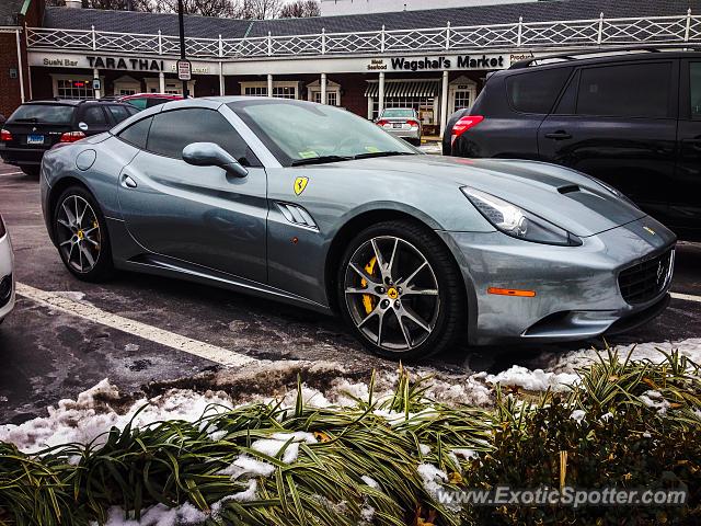 Ferrari California spotted in Washington D.C ., Washington