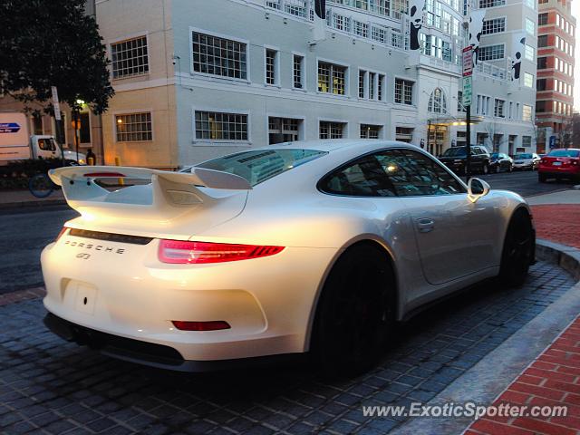 Porsche 911 GT3 spotted in Washington D.C., Washington