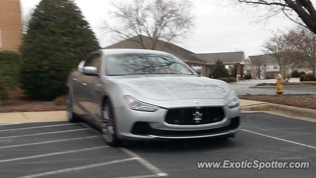 Maserati Ghibli spotted in Hickory, North Carolina