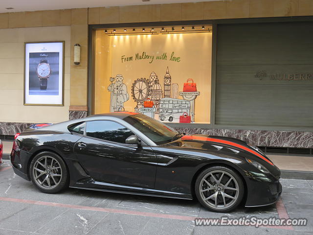 Ferrari 599GTO spotted in Singapore, Singapore