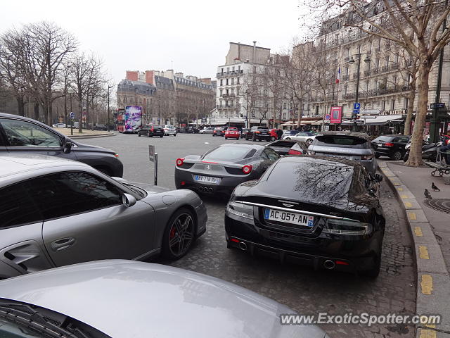 Aston Martin DBS spotted in Paris, France