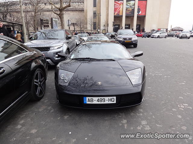Lamborghini Murcielago spotted in Paris, France