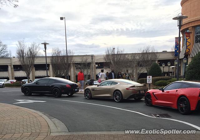 Aston Martin Vanquish spotted in Charlotte, North Carolina