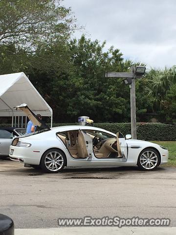 Aston Martin Rapide spotted in Stuart, Florida