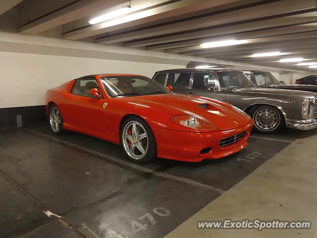 Ferrari 575M spotted in Paris, France