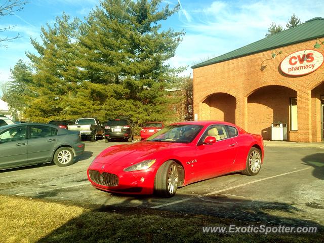 Maserati GranTurismo spotted in Cincinnati, Ohio
