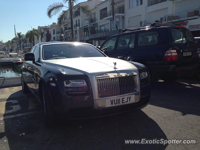 Rolls Royce Ghost spotted in Puerto Banús, Spain