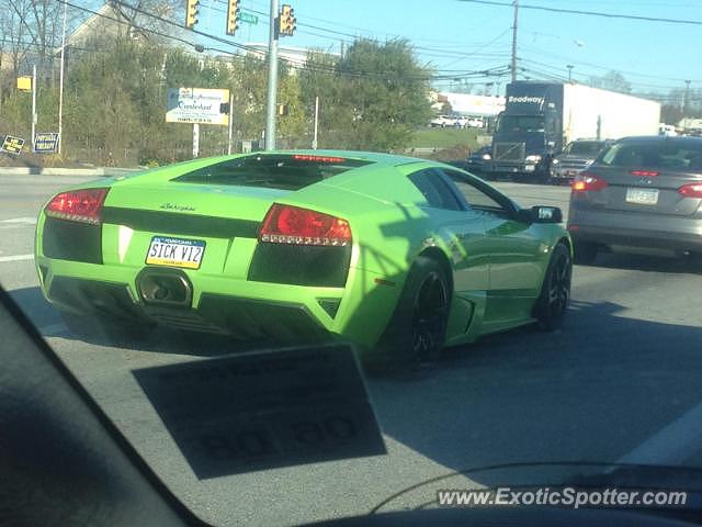 Lamborghini Murcielago spotted in Mechanicsville, Pennsylvania
