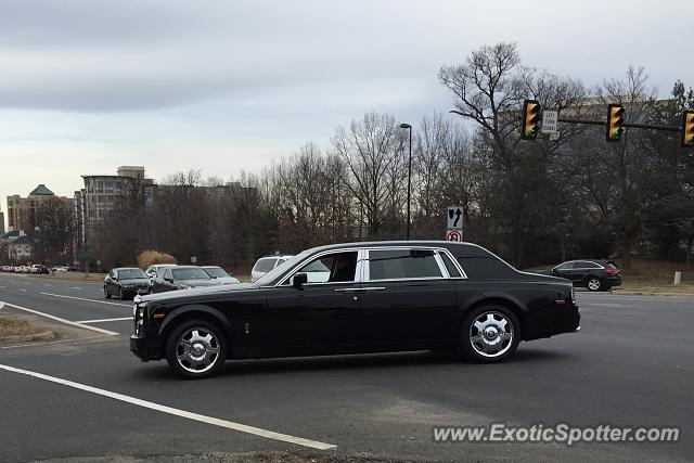 Rolls Royce Phantom spotted in Reston, Virginia