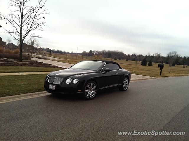 Bentley Continental spotted in St. Charles, Illinois