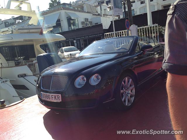 Bentley Continental spotted in Puerto Banús, Spain