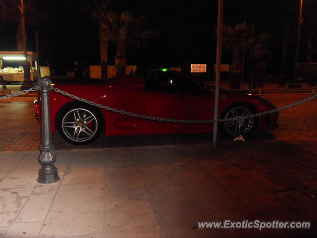 Ferrari F430 spotted in Larnaca, Cyprus