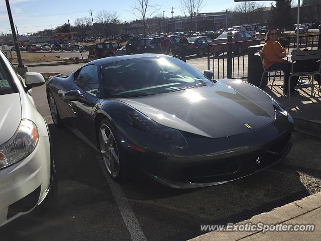 Ferrari 458 Italia spotted in Bloomington, Indiana