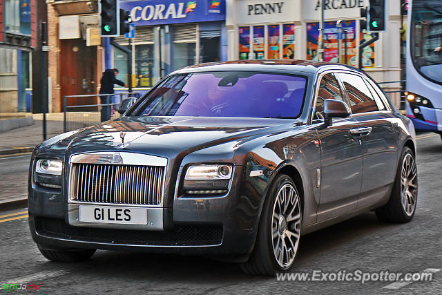 Rolls Royce Ghost spotted in Leeds, United Kingdom