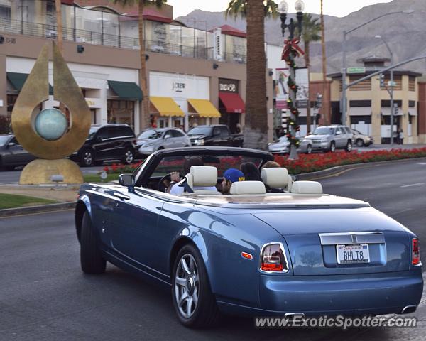 Rolls Royce Phantom spotted in Palm Desert, California