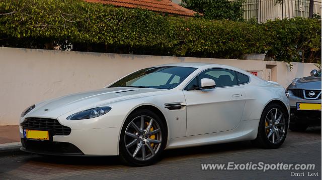 Aston Martin Vantage spotted in Ramat hasharon, Israel
