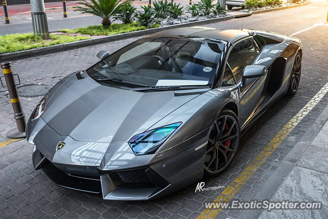 Lamborghini Aventador spotted in Sandton, South Africa