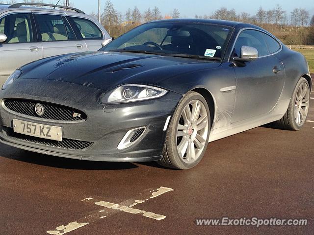 Jaguar XKR spotted in Gaydon, United Kingdom