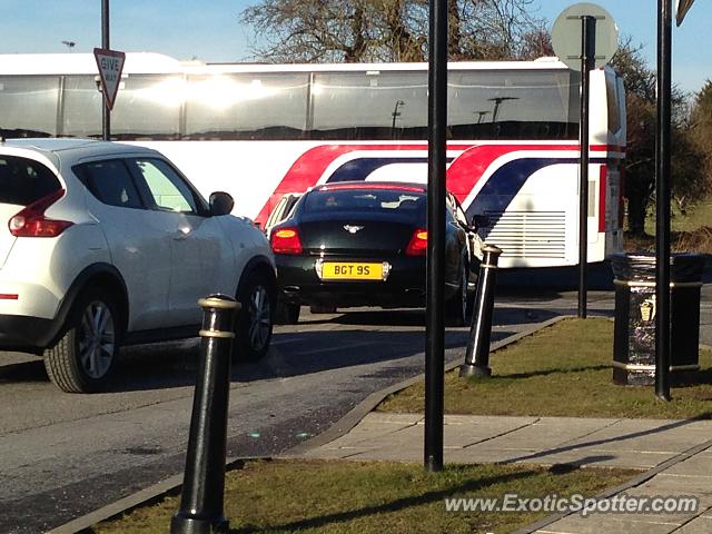 Bentley Continental spotted in Bicester, United Kingdom