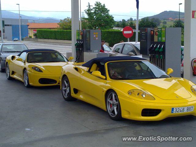 Ferrari 360 Modena spotted in Suances, Spain