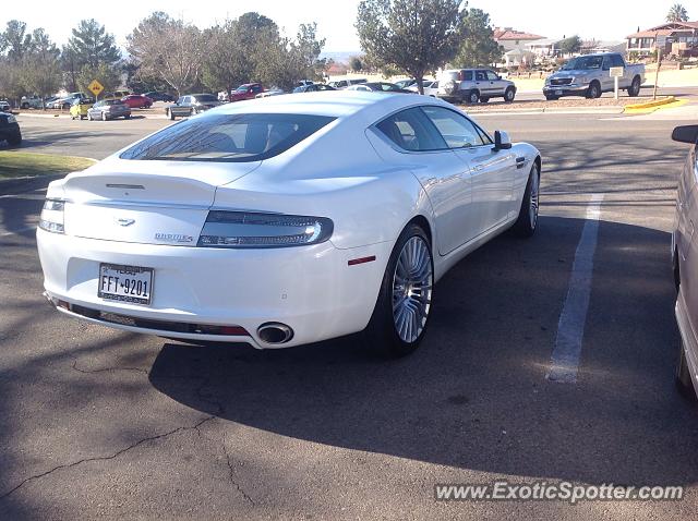 Aston Martin Rapide spotted in El Paso, Texas
