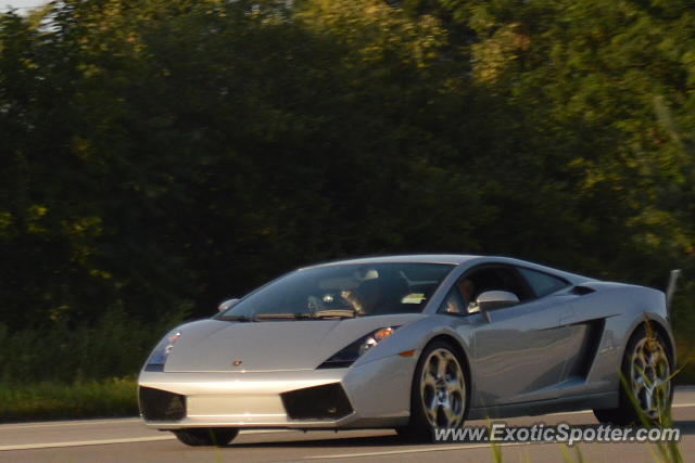 Lamborghini Gallardo spotted in Webster, New York