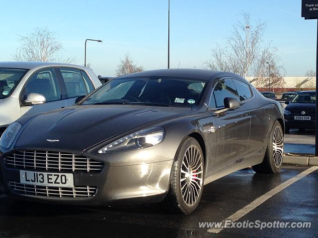 Aston Martin Rapide spotted in Bicester, United Kingdom