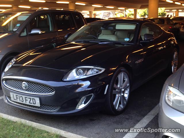 Jaguar XKR spotted in Bicester, United Kingdom