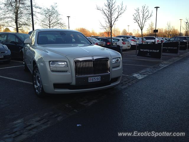 Rolls Royce Ghost spotted in Bicester, United Kingdom