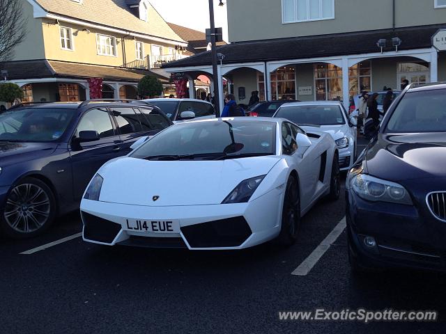 Lamborghini Gallardo spotted in Bicester, United Kingdom