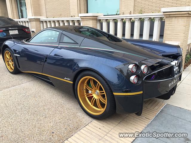 Pagani Huayra spotted in Beverly Hills, California
