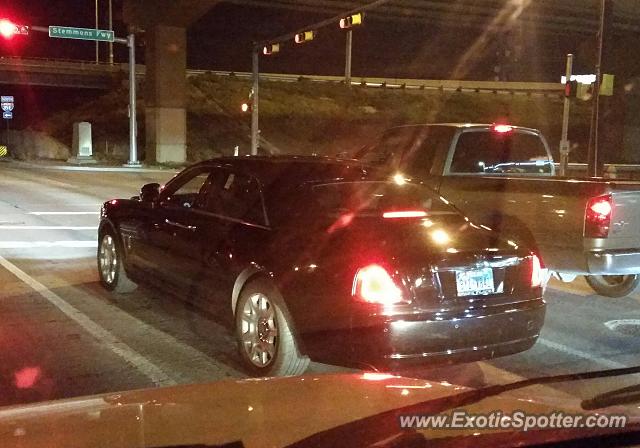 Rolls Royce Ghost spotted in Irving, Texas