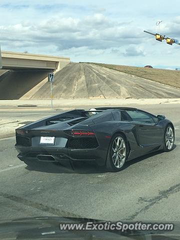Lamborghini Aventador spotted in San Antonio, Texas
