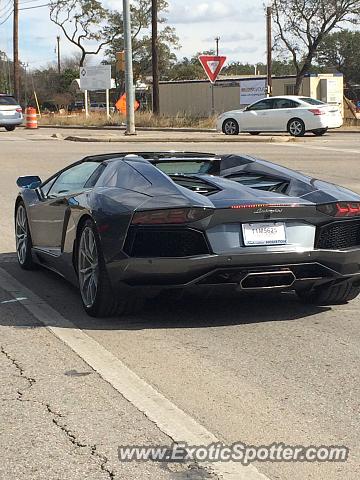 Lamborghini Aventador spotted in San Antonio, Texas