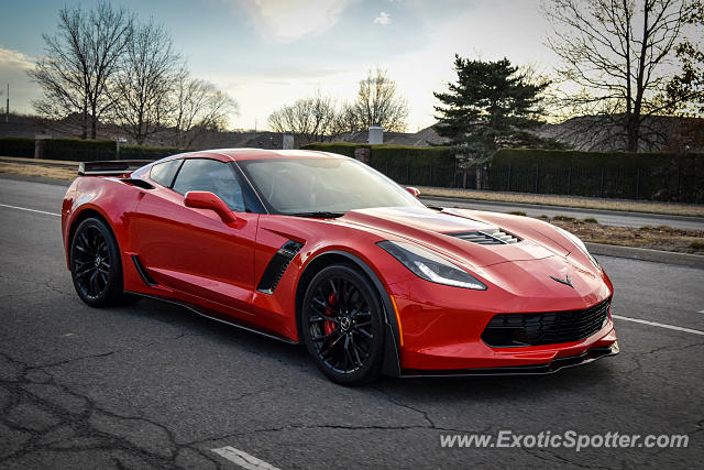 Chevrolet Corvette Z06 spotted in Overland Park, Kansas