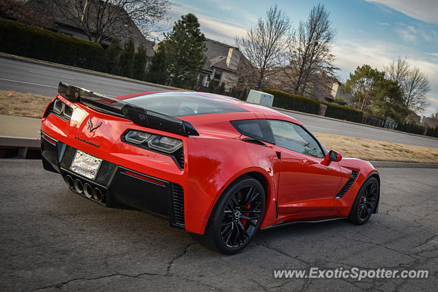 Chevrolet Corvette Z06 spotted in Overland Park, Kansas