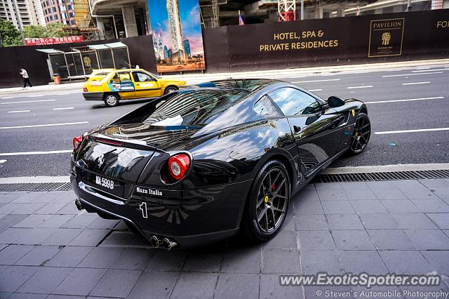 Ferrari 599GTB spotted in Kuala Lumpur, Malaysia